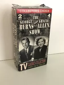 The George Burns And Gracie Allen Show (VHS, Collector's Choice) 2-Tape Box Set - Picture 1 of 3