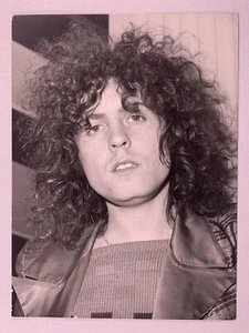 T- Rex Marc Bolan Photo Promo Original Vintage Estampillé À Verso Avril 1973 - Picture 1 of 12