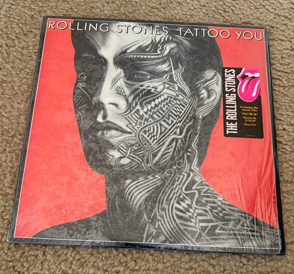 ROLLING STONES Tattoo You [Vinyl] LP Hype Sticker & Inner Sleeve NM- - / VG++ - Image 1 of 4