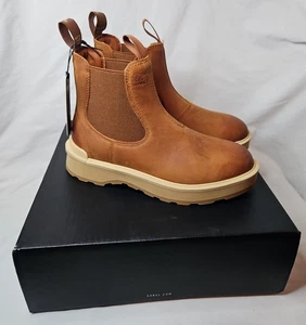 Hi Line Damen-Chelsea-Boot Größe 8 Tawny Buff wasserdicht LESEN - Bild 1 von 14