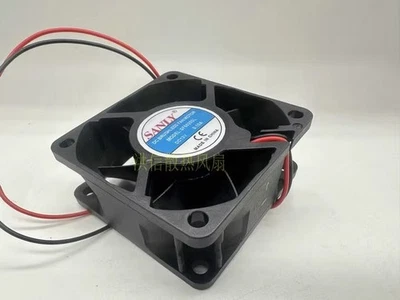 SANLY 6025 SF6025SL DC12V 0.10A 60*60*25MM 2-wire silent cooling fan - Image 1 of 3