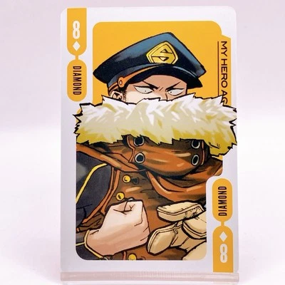 Inasa Yoarashi My Hero Academia Playing Card Diamond 8 Jump Shop Japan Anime F/S - Image 1 of 4