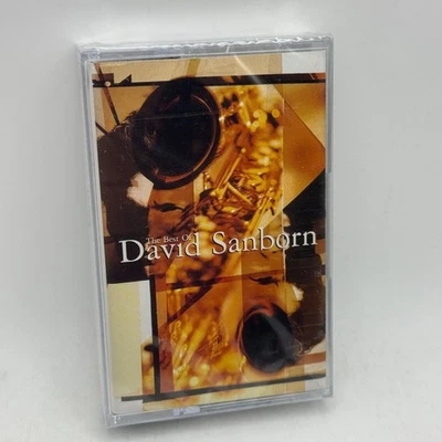 The Best of David Sanborn Cassette Warner Bros 1994 Jazz Funk RARE SEALED NOS - Image 1 of 4