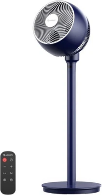 Airmate 12” Quiet Pedestal Fan 12 Speed DC Motor, Remote Oscillating Adjustable - Image 1 of 4