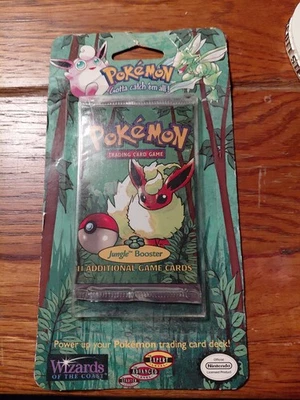 Бустер Pokemon Jungle Wizards of the Coast, первое издание, OriginalBlister - Изображение 1 из 4