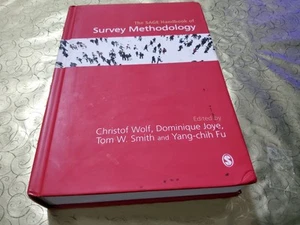 ❤️UNUSED NEW INSIDE❤️The Sage Handbook of Survey Methodology Christof Wolf H/B❤️ - Picture 1 of 24