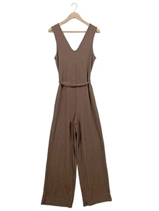 ONLY Langer Jumpsuit Mujeres Pantalón Talla EU 40 marrón claro look casual - Imagen 1 de 6