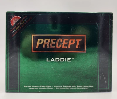 Precept Laddie 1 One Dozen White Golf Balls New in Open Box - Image 1 of 4