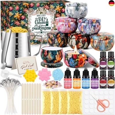 MARKE BBLTIFF BBLTIFF Kerzen Selber Machen Set, Kerzen Gießen Set, Kerzenherstellung Kit