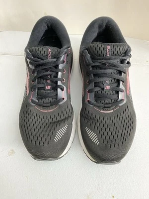 Zapatos deportivos para correr Brooks Addiction GTS 15 negros para mujer talla 9,5 B Foto 1 de 4