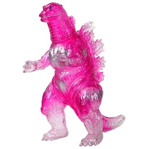 Godzilla 1995 Pink Version Middle Size Soft Vinyl Figure, 12cm, Retro Style - Picture 1 of 4