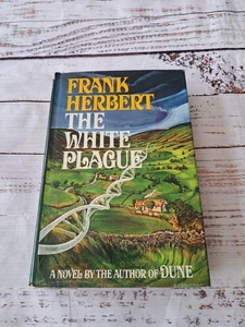 The White Plague by Frank Herbert (1982, Hardcover) 1st Edition Dust Jacket HCDJ - Imagen 1 de 10