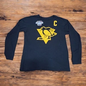 Fanatics Stadium Series Pittsburgh Penguins Sidney Crosby Long Sleeve Shirt XL - Picture 1 of 3