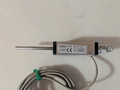 Novotechnik TR-0025 Linear Transducer/Linear Potentiometer - 1"/25mm Range - Image 1 of 3