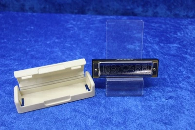 Arpa Hohner 590 Big River arp armónica/arpa azul 590BX-G llave de placas de caña de latón Foto 1 de 4