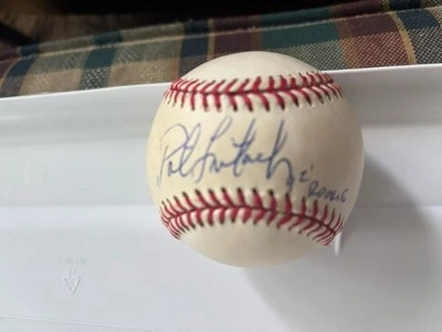 Pat Listach Milwaukee Brewers Astros Signed Baseball JSA COA Auto - Image 1 of 3