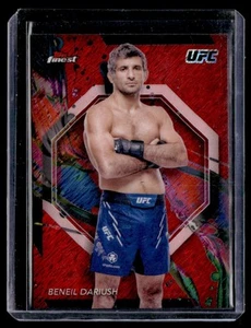 2024 Topps UFC Finest Red Shimmer Beneil Dariush #66 - Foto 1 di 2