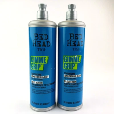 2 TIGI Bed Head Gimme Grip Texturizing Conditioning Jelly for Hair 20.29 oz each - Image 1 of 4