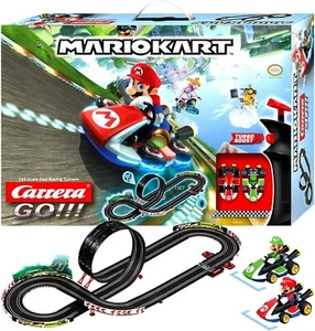 Carrera Toys GO!!! Kart Mach 8 Set Pista da Corsa e Due Macchinine con Mario e L - Foto 1 di 9