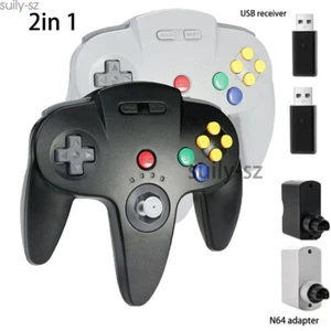 Controller Wireless N64 per Nintendo Switch PC Mac iOS Raspberry Pi Windows - Foto 1 di 47