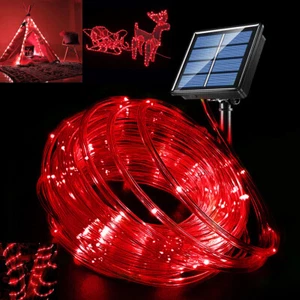 50-100 LED Solar Power String Fairy Lights Garden Outdoor Party Christmas Lamp - Picture 1 of 12