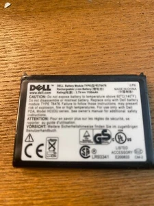 Genuine Battery for Dell Axim X50/X50v/X51/X51v T6476 3.7V 1100mAh - Picture 1 of 2