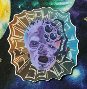 Lt. Reg Barclay Spider Star Trek sticker / 3" Vinyl Decal / Fan Art - Picture 1 of 2