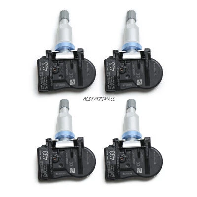 4X Fit For Tesla Tire Pressure Monitoring System Sensor Model3 S X 1074812-00-B - Image 1 of 4
