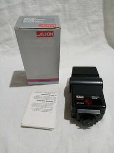 ALFON # 602- AF ELECTRONIC FLASH FOR 35MM CAMERAS MINOLTA AUTO FOCUS CAMERAS - Picture 1 of 8