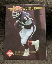 Thurman Thomas 1994 Collector's Edge Excalibur 22K Card #12 of 25
