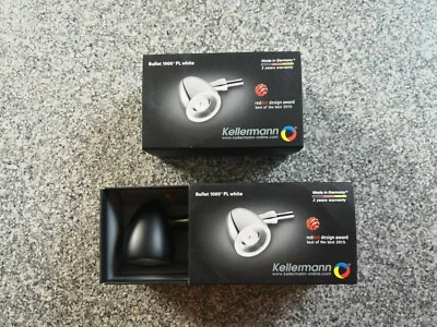 2x Kellermann Bullet 1000 PL White Blinker mit Positionslicht für vorne schwarz  - Bild 1 von 4