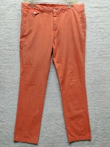 Polo Ralph Lauren Lightweight Men's Straight Fit Orange Oxford Pants Size 34x43 - Picture 1 of 12