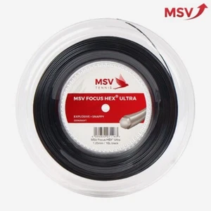 MSV Focus HEX Ultra 1.10/1.15/1.20/1.25mm 200m Tennis String Racquet Racket NWT - Picture 1 of 4