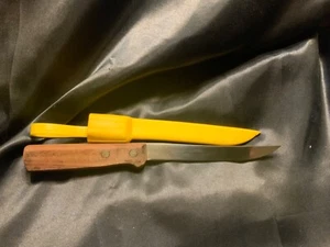 Imperial Fish Fillet Knife USA with yellow sheath 6 inch blade - Picture 1 of 7