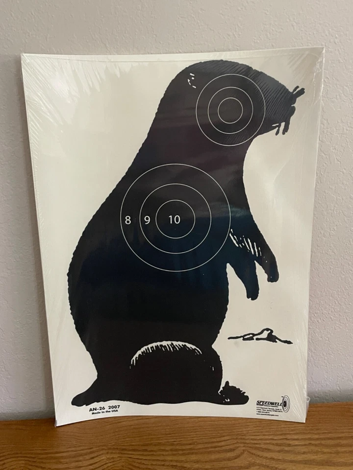 Speedwell Targets of Gopher Animal, 50 unidades AN-26 2007 Hecho en EE. UU. NUEVO Foto 1 de 1