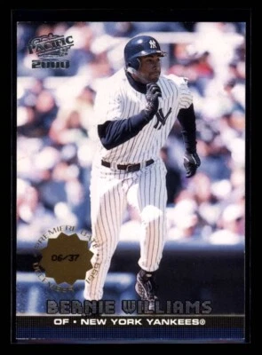 Bernie Williams 2000 Pacific fecha de estreno #304 6/37 Foto 1 de 2
