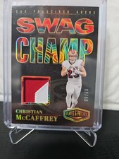 Christian McCaffrey 2023 Plates and Patches Swag Champ /50 - 49ers