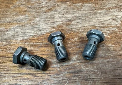 Pernos banjo carburador estampado en V originales para Porsche 356 carbohidratos Foto 1 de 3