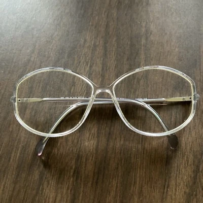 Silhouette Eyeglasses Frame 1861 00 6105 56-13-135 Glasses Clear Gray - Image 1 of 4