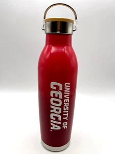 Bulldogs de la Universidad de Georgia 20,9 fl. oz. Botella deportiva H2GO Wave Ombre NUEVA - Imagen 1 de 4