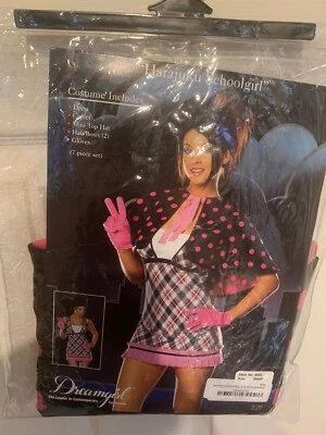 NWOT Dreamgirl Harajuku Schoolgirl Sexy Tokyo Cutie Adult Costume Size Small 2-6 - Image 1 of 4