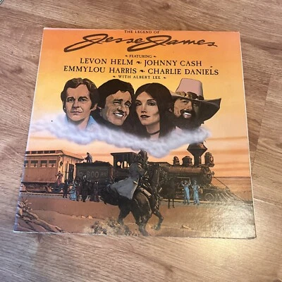 The Legend Of Jesse James Cash Charlie Daniels Levon Helm Emmylou Harris VG+ - Image 1 of 4