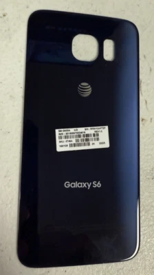 Оригинальная задняя крышка батарейного отсека темно-синяя для Samsung Galaxy S6 G920A - Изображение 1 из 2