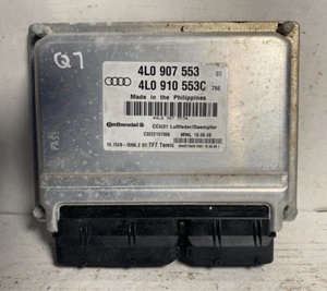 Audi Q7 2006-2010 Luftfederung Steuermodul 4L0907553 - Bruch - 273 - Bild 1 von 5