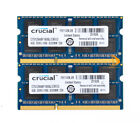 2x 4GB Laptop Speicher RAM  For Crucial 2RX8 PC3-8500S DDR3 1066Mhz SODIMM Neu*-