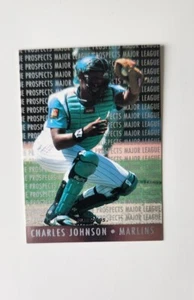 1995 Fleer Major League Prospects / Charles Johnson - Miami Marlins / # 8 of 10 - Picture 1 of 2