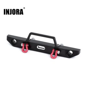 INJORA 58*15mm Aluminum Front Bumper with 2 D-rings for Axial SCX24 - Picture 1 of 11