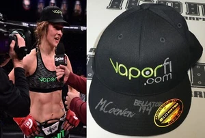 Marloes Coenen Signed Bellator MMA 174 Retirement Fight Worn Used Hat BAS COA - Picture 1 of 24
