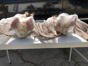Large winged hanging halloween Bat Case Of 8 - Picture 1 of 13