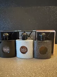 YSL BLACK OPIUM ,LE PARFUM , EDP , EDP GLITTER MINI SIZE 0.25 FL OZ 7,5ML FLUID - Picture 1 of 3